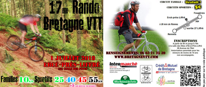 La Bretagne VTT 2018 ! La Bretagne VTT 2018 !